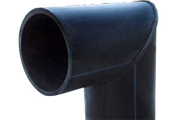 Instalaciones de tuberías del HDPE del codo del ° de la soldadura de extremo del aceite y del gas natural 90