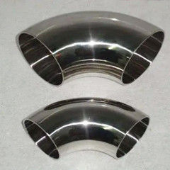 Codo de acero inoxidable inoxidable de las colocaciones SCH40 de la tubería de acero SUS316