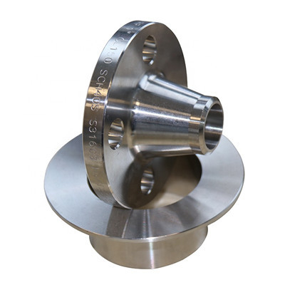 El acero inoxidable del ANSI B16.5 de ASTM A182 F51 F53 WN ensancha reborde de WN