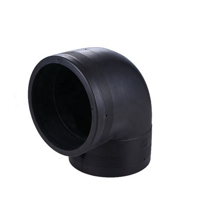 HDPE DN20-100 codo de 90 grados para el abastecimiento de agua