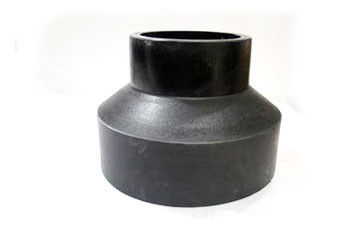 colocaciones industriales de la tubería de acero del HDPE del reductor del extremo de los 6.3CM GB