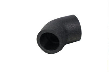 Codo material del zócalo del HDPE de la tensión ambiental de las instalaciones de tuberías del HDPE