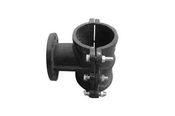 silla de montar de la abrazadera del HDPE del agua de la inyección