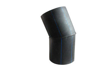 HDPE común perfecto del tubo de la soldadura codo de 45 grados