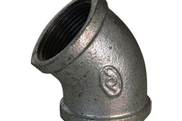 ASME colocaciones de la tubería de acero del carbono del Cs del codo de 45 grados
