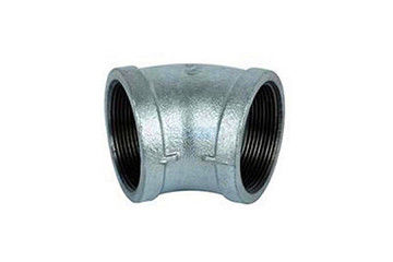 Acero de carbono del tubo de gas de aceite del ANSI codo roscado 45 grados