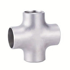 Cruz de acero inoxidable negra de las colocaciones inoxidables de la tubería de acero de la manera de ASTM B16.9 4