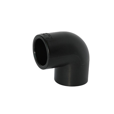 codo 90 del HDPE de las instalaciones de tuberías del HDPE PN16 de 110m m